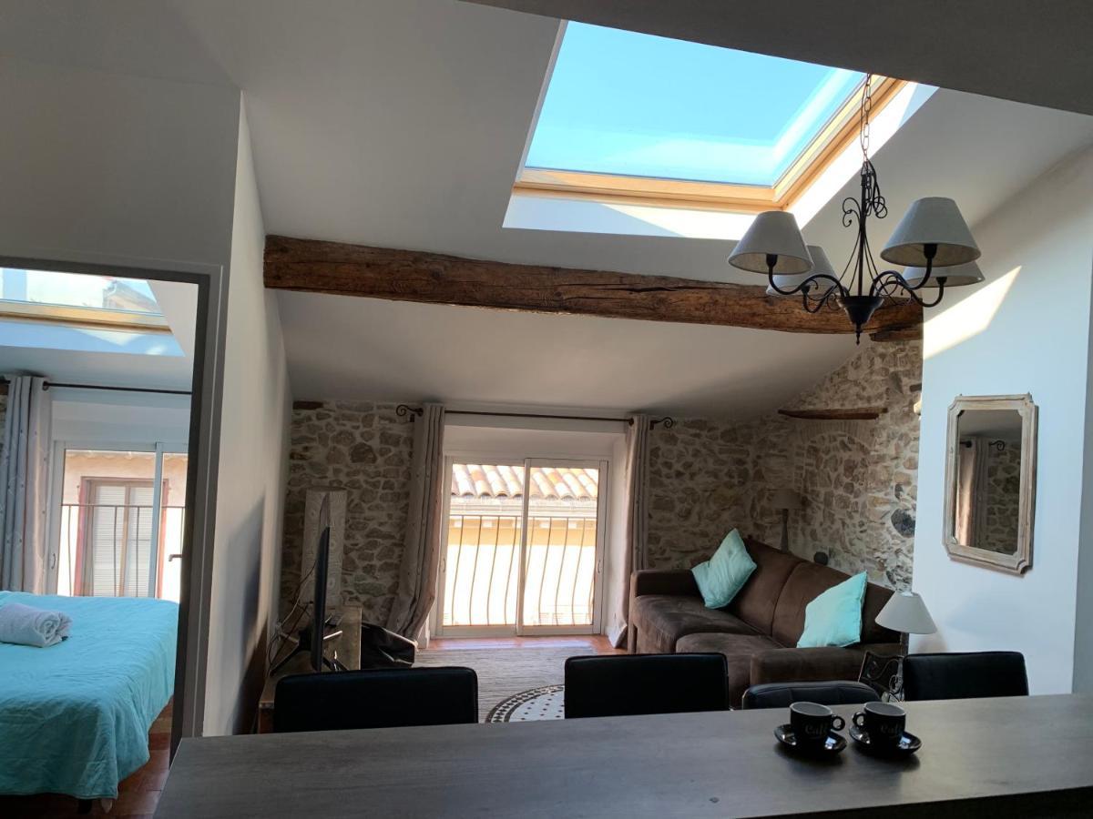 Loft 3 Pieces Dans Vieil Antibes Lägenhet Exteriör bild